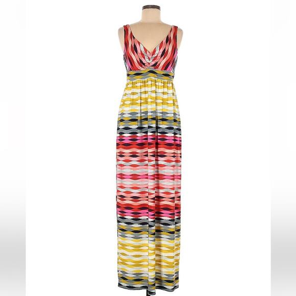 NWT Trina Turk Margery Jersey Maxi Dress in Pink Size 6 - Picture 1 of 5